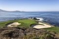 Pebble Beach golf course, Monterey, California, USA